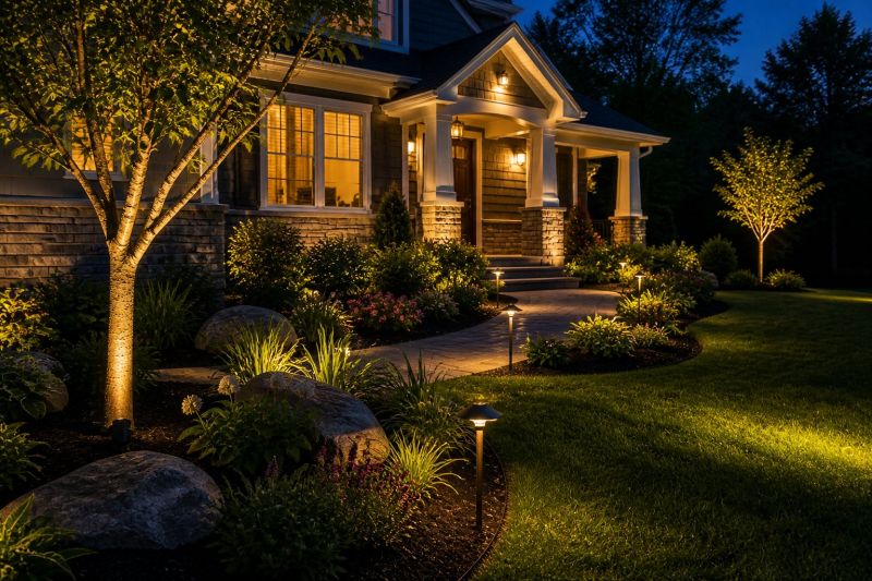 Driveway Lighting Installation in Heber City, UT